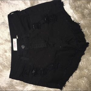 Vibrant high-waisted shorts size Small